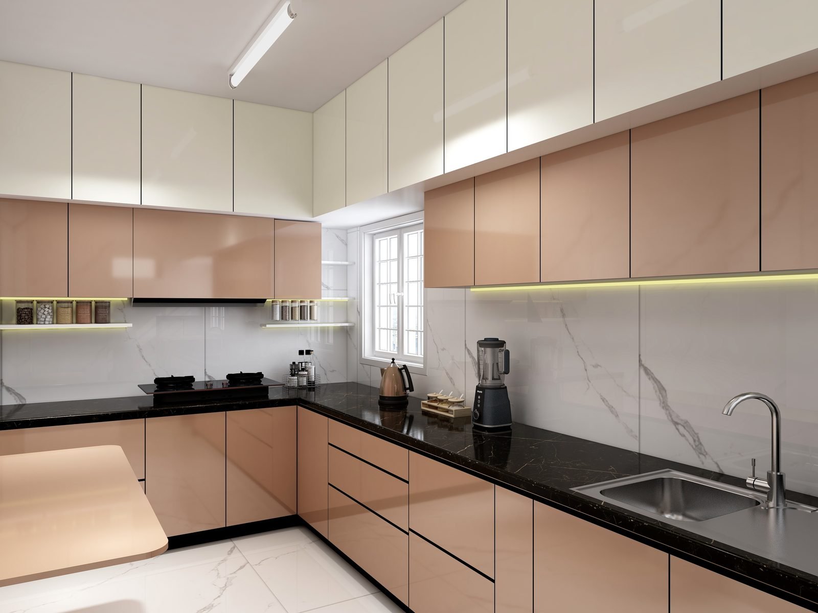 Modular kitchen — A Tower 604